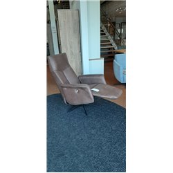 Relax fauteuil Tom micro leder hand bediend