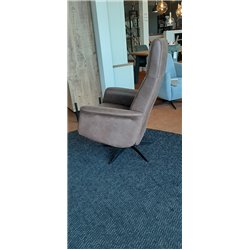 Relax fauteuil Tom micro leder hand bediend
